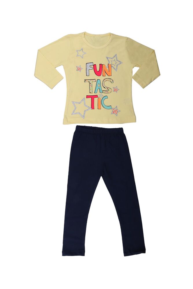 Juuta Printed Baby Set | Yellow