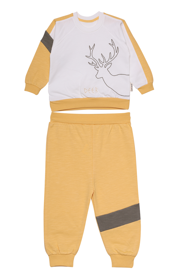 Erkek Bebek 2 li Takım 2175 | Sarı