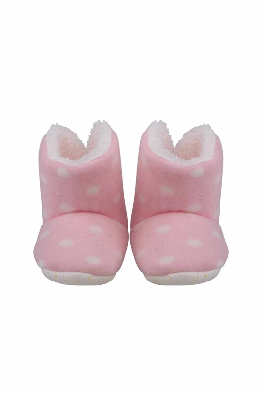 Spotted Polar Baby Snoozies | Pink - Thumbnail