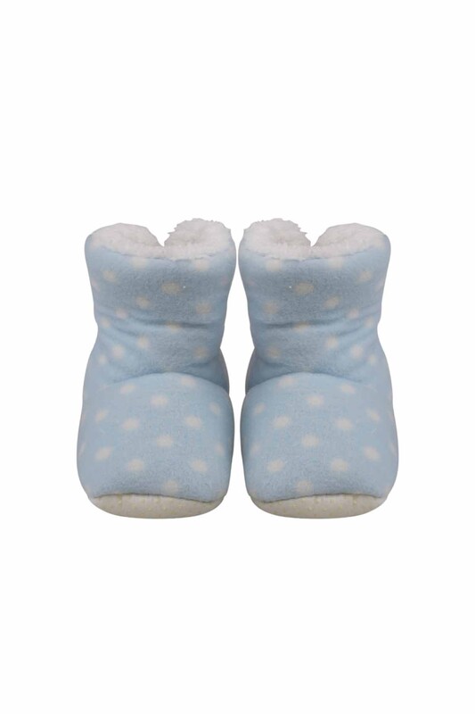 Spotted Polar Baby Snoozies | Blue - Thumbnail
