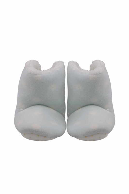 Spotted Polar Baby Snoozies | Sea Green - Thumbnail