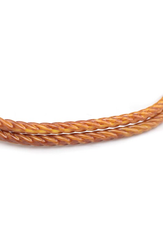 Ahşap Görünümlü Plastik Çanta Sapı Model 1 | Kahverengi - Thumbnail