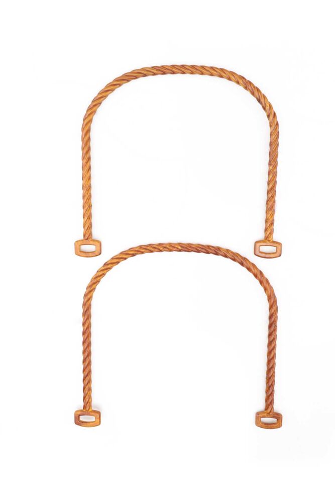 Ahşap Görünümlü Plastik Çanta Sapı Model 1 | Kahverengi