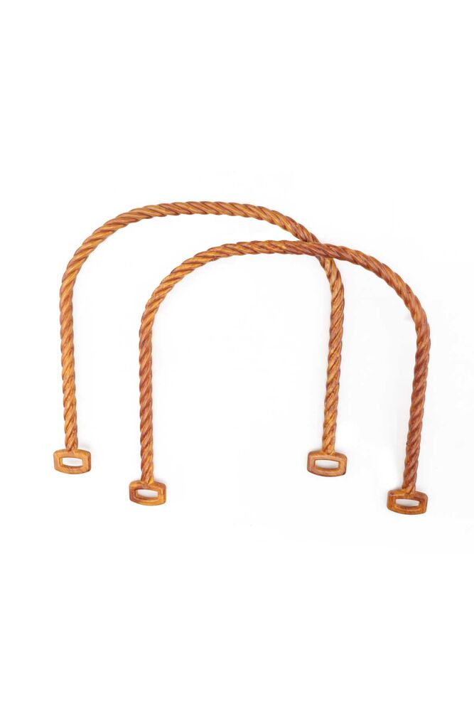 Ahşap Görünümlü Plastik Çanta Sapı Model 1 | Kahverengi