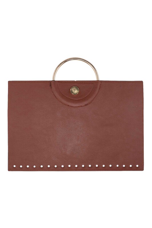 Deri Çanta Yapım Seti Taba - Thumbnail