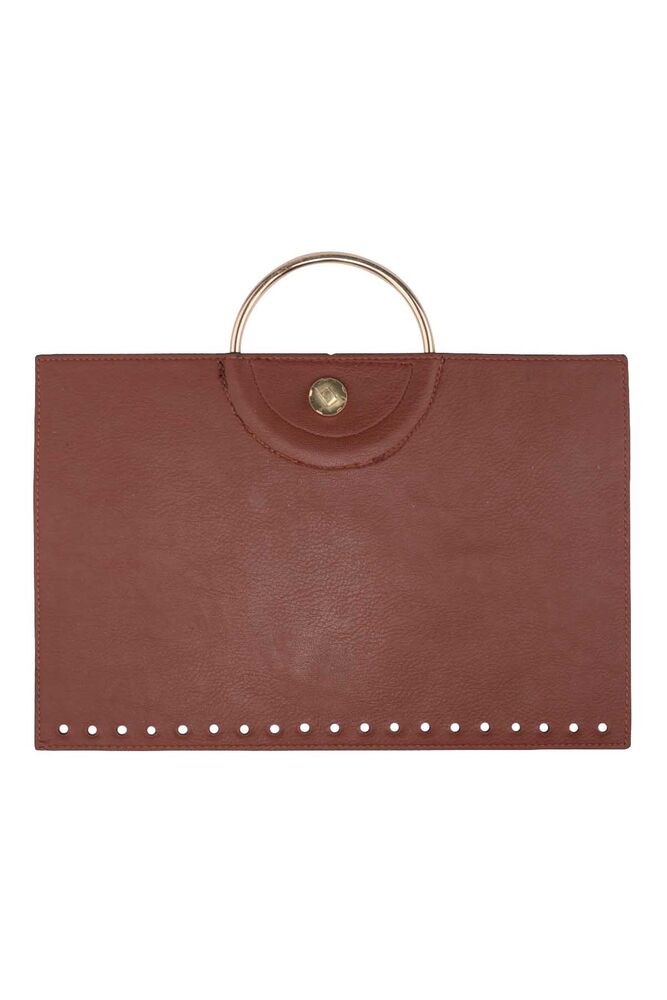 Deri Çanta Yapım Seti Taba