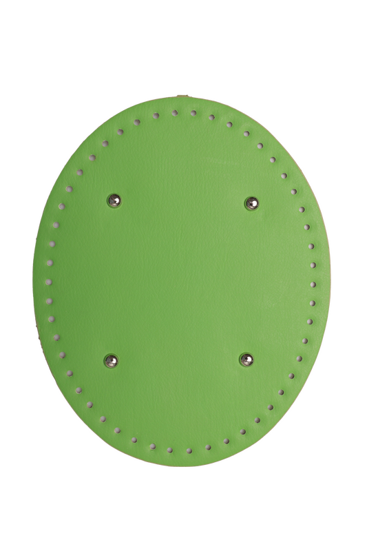 SİMİSSO - Oval Deri Çanta Tabanı 8759 | Yeşil