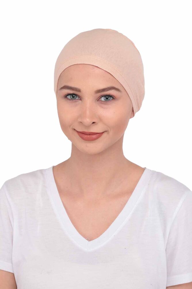 Boneci Düz Penye Bone | Pudra