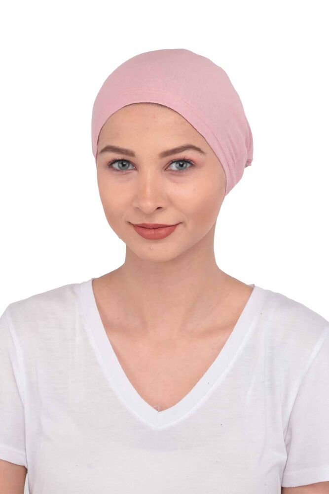 Boneci Düz Penye Bone | Pembe