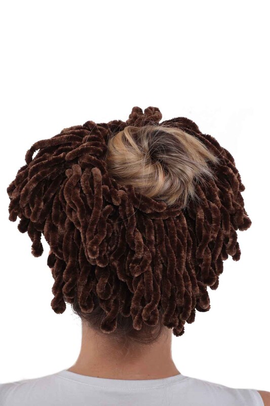 Topuz Tokası | Kahverengi - Thumbnail