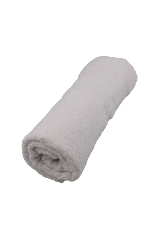 NewHome Family Bathrobe Set 1167 | White Pink - Thumbnail