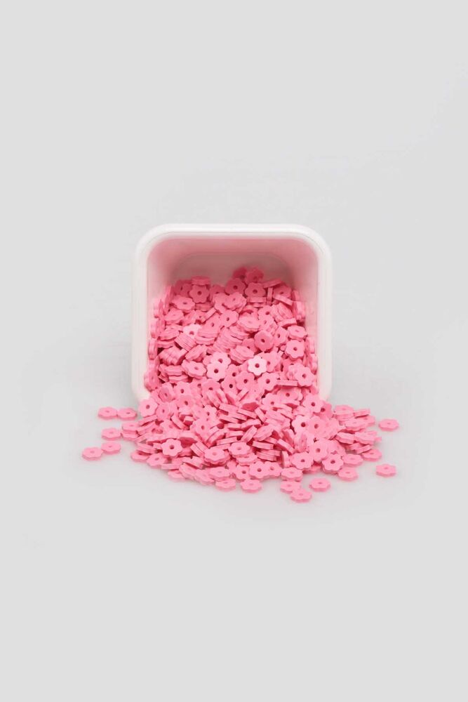 Çiçek Hamur Fimo Boncuk 4 mm | Bebe Pembe