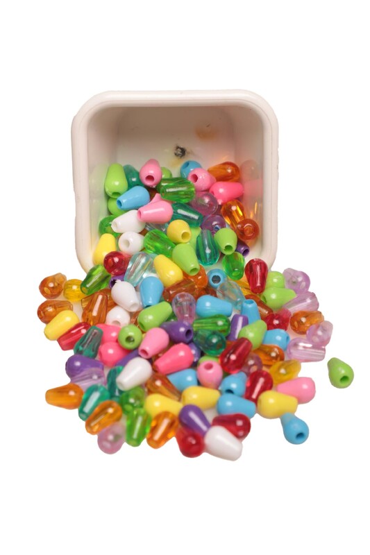 SİMİSSO - Karışık Renkli Boncuk 30 gr. 4125