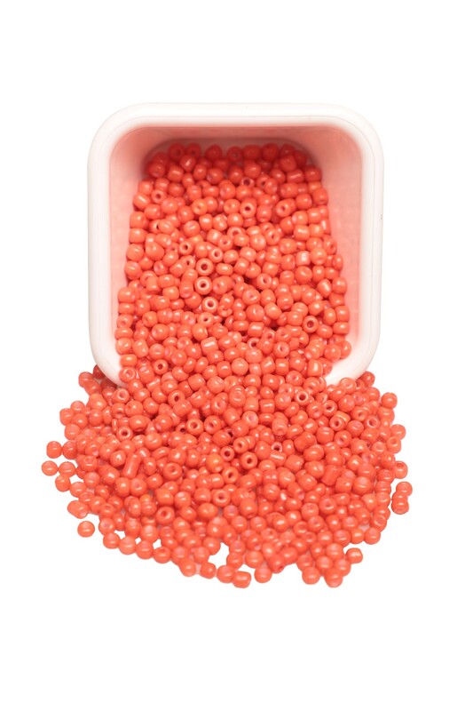 SİMİSSO - Cam Boncuk 2 mm 50 gr Turuncu 03