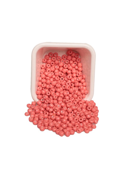 SİMİSSO - Cam Boncuk 4 mm 50 gr Yavruağzı 04