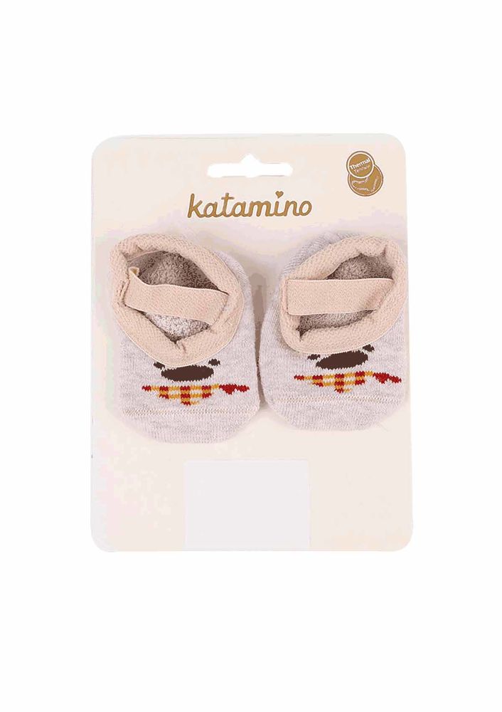 Katamino Havlu Patik Çorap 83012 | Bej