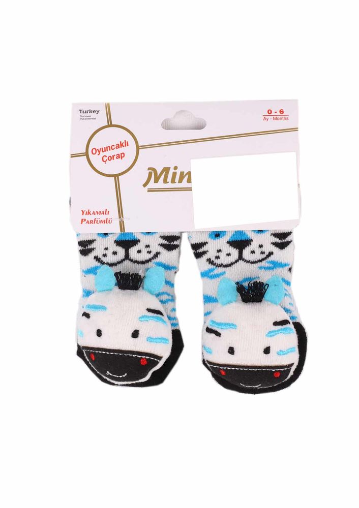 Miniminnix Oyuncaklı Çorap 361 | Mavi