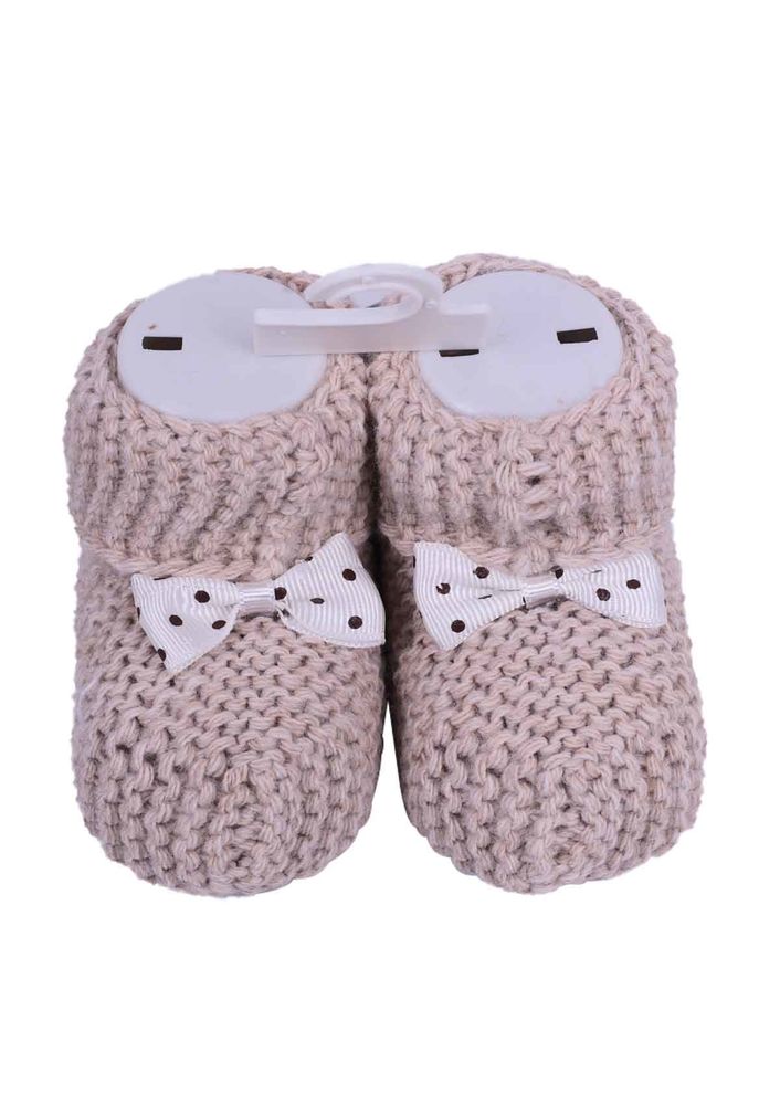 Triko Bebek Patik Kahverengi Bebek AyakkabıPatik SİMİSSO