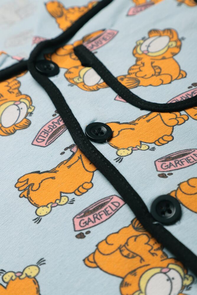 Baskılı Bebek Pijama Takımı 7667 | Açık Mavi Baskılı Bebek Pijama Takımı 7667 | Açık Mavi