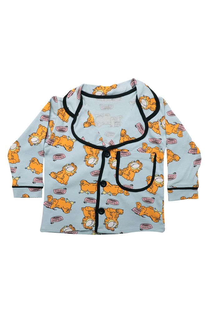 Baskılı Bebek Pijama Takımı 7667 | Açık Mavi Baskılı Bebek Pijama Takımı 7667 | Açık Mavi