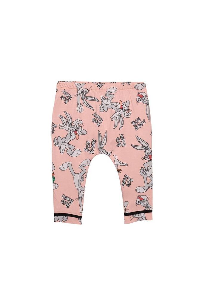 Baskılı Bebek Pijama Takımı 7633 | Pembe