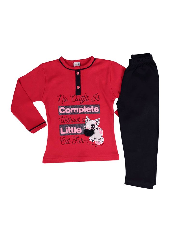 Simisso Pijama Takımı 9838 | Kırmızı