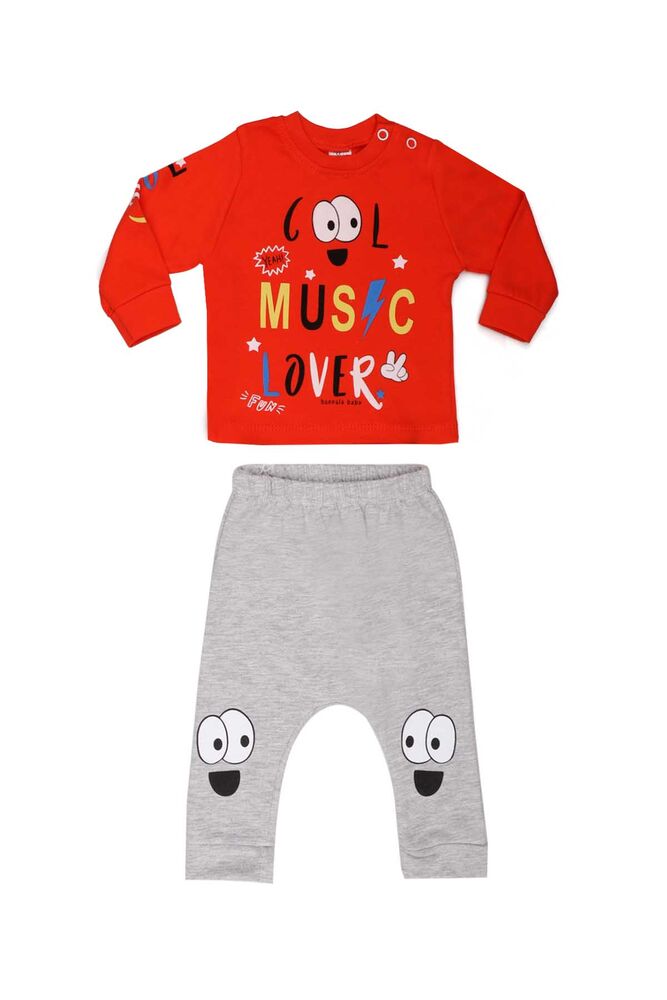 Hoppala Baby Cool Erkek 2'li Takım 2271 | Turuncu