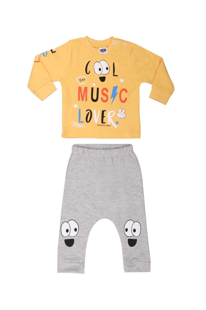 Hoppala Baby Cool Erkek 2'li Takım 2271 | Hardal