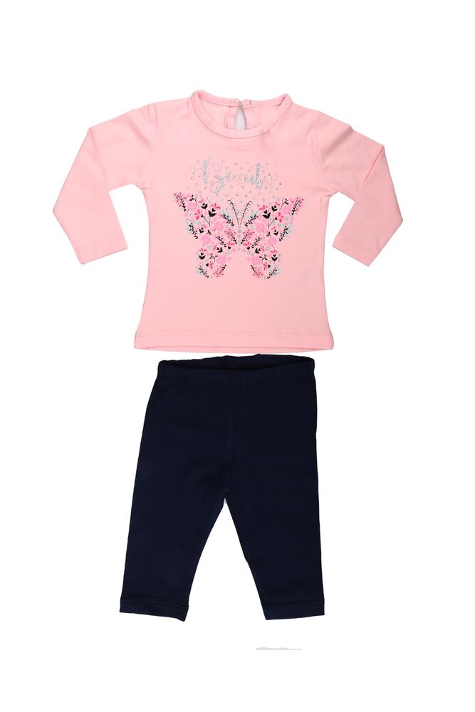Juuta Çiçek Baskılı Bebek Takımı | Bebe Pembe
