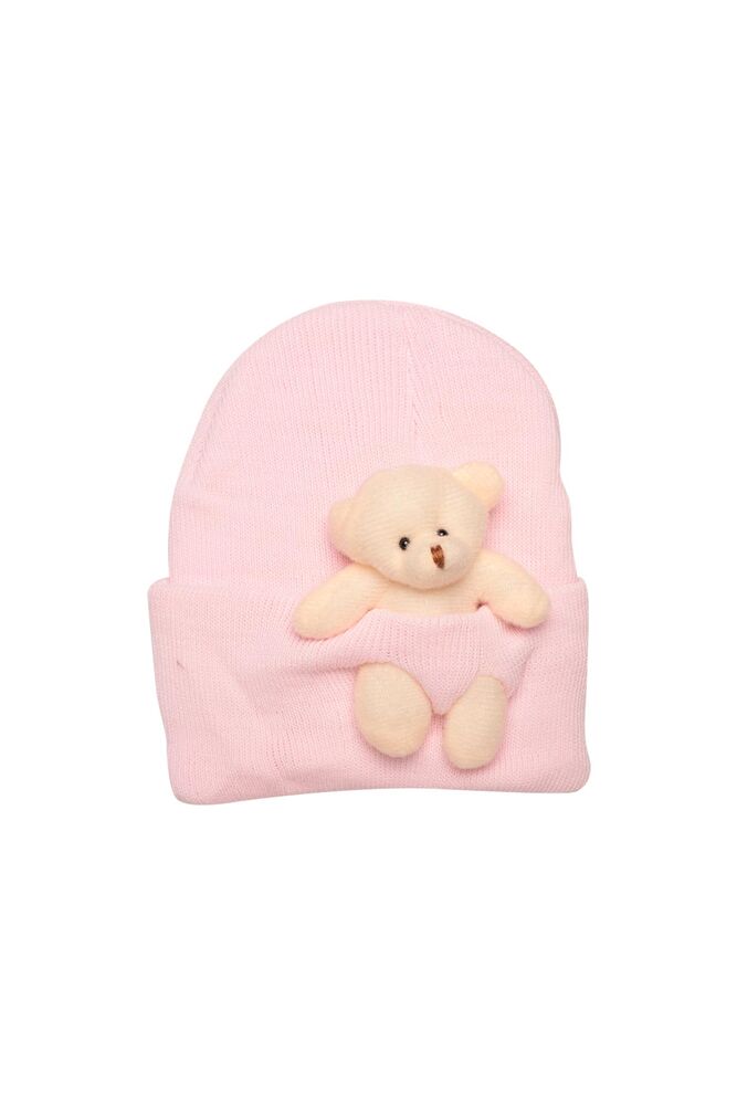Ayıcıklı Çocuk Bere 1219 | Pembe Ayıcıklı Çocuk Bere 1219 | Pembe