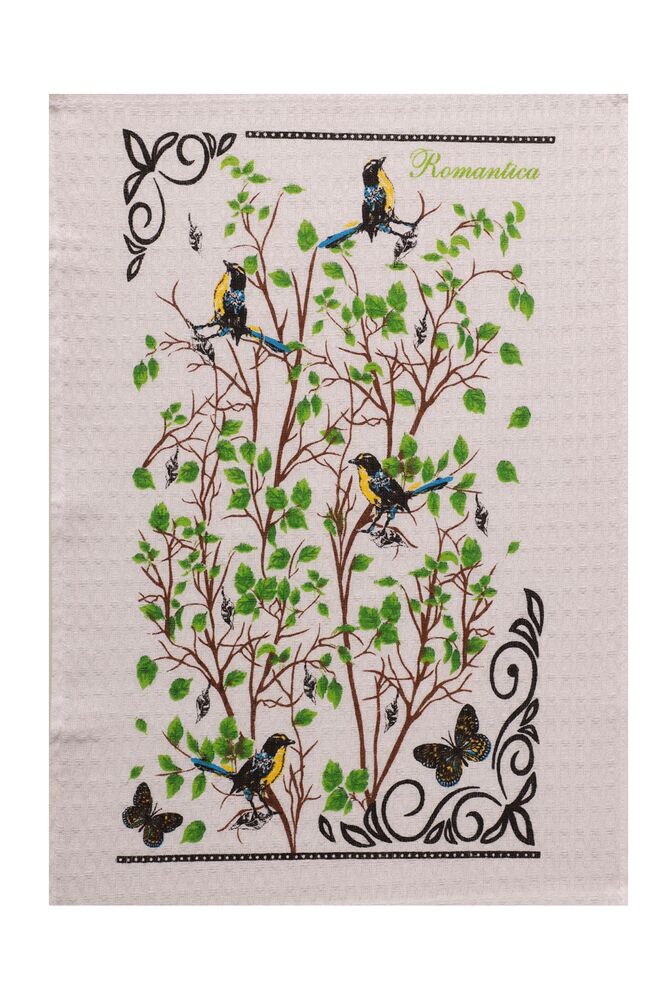 Çocuk Beslenme Örtüsü Kuş Desenli Çocuk Beslenme Örtüsü Kuş Desenli