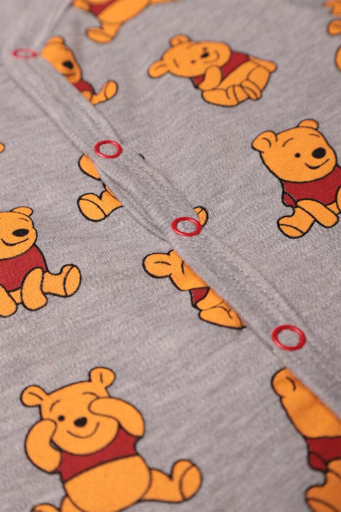 Baskılı Bebek Tulum 5941 | Gri Baskılı Bebek Tulum 5941 | Gri