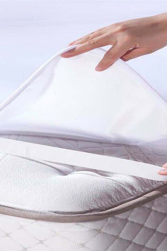 Single Waterproof Mattress 90*190 White