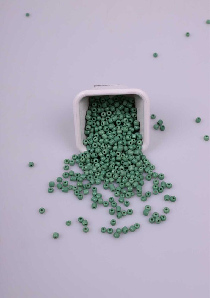 Büyük Cam Boncuk 50 Gram 5 mm | Yeşil