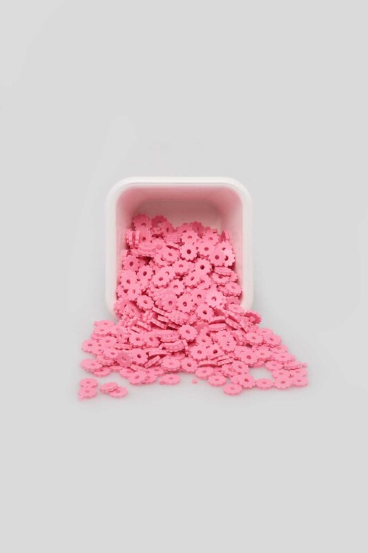 SİMİSSO - Çiçek Hamur Fimo Boncuk 6 mm | Pembe
