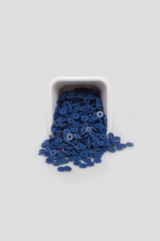 SİMİSSO - Çiçek Hamur Fimo Boncuk 6 mm | Lacivert