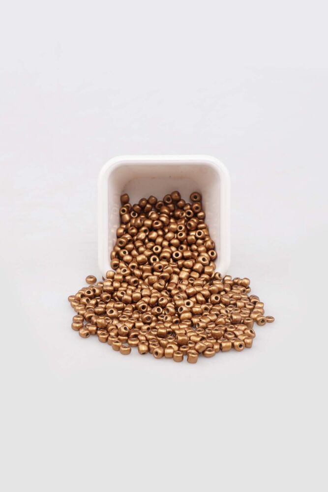 Cam Boncuk 4 mm 50 gr Bakır