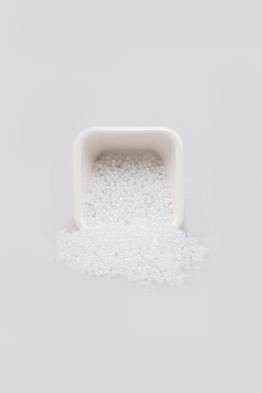 SİMİSSO - Kum Boncuk 50 gr Kırık Beyaz