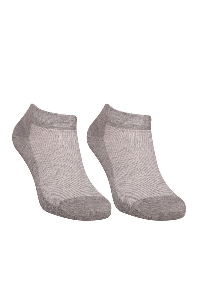 Erkek Bamboo Patik Çorap 10502 | Gri