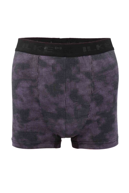 İlke Patterned Boxer 1601 | Lilac - Thumbnail