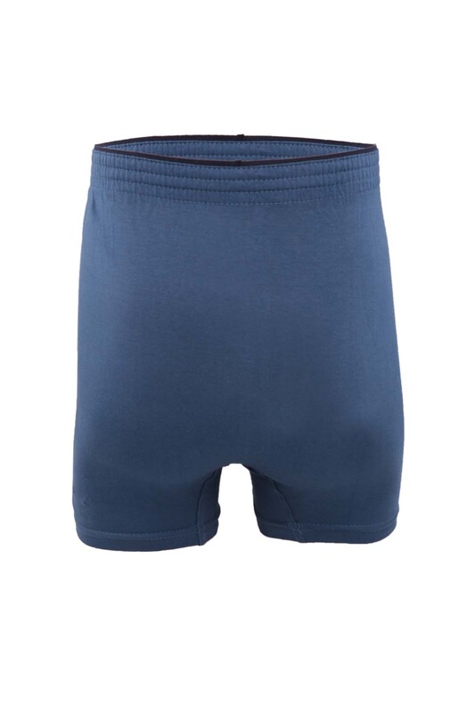 İlke Cotton Boxer 011 | Indigo - Thumbnail