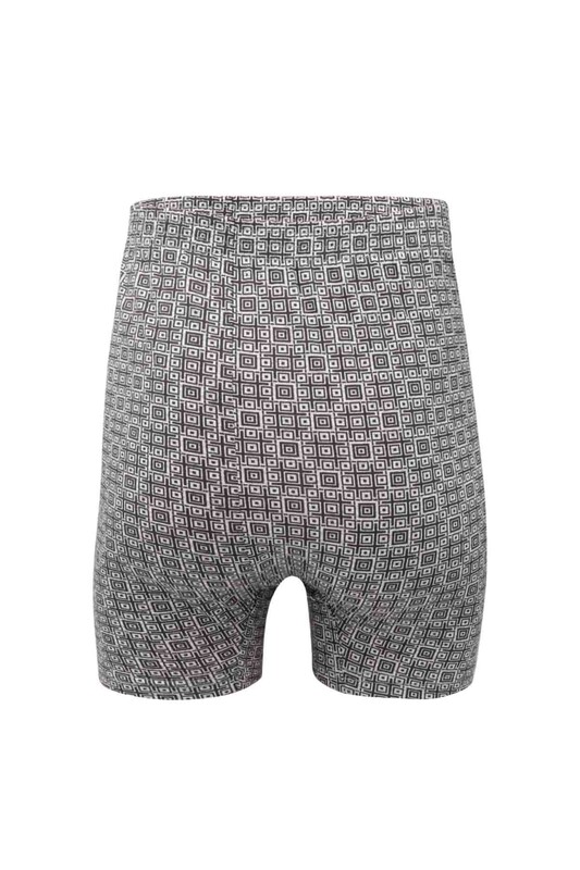 İlke Patterned Boxer 028 | Black - Thumbnail