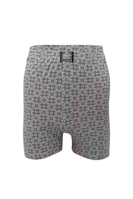İLKE - İlke Patterned Boxer 028 | Black