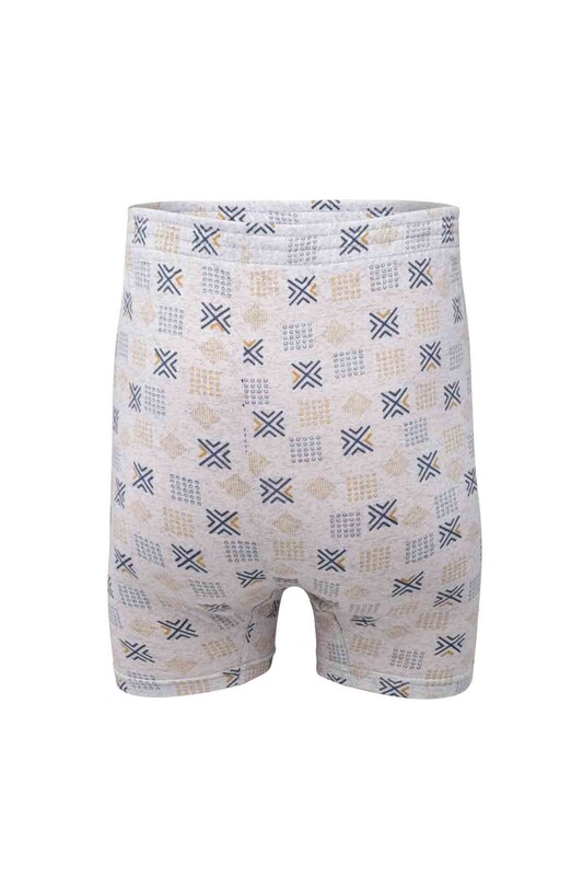 İlke Patterned Boxer 045 | Gray - Thumbnail