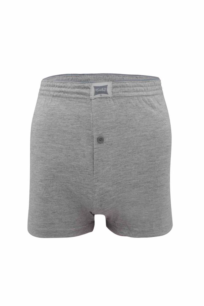 Tutku Combed Plain Boxer 117 3-Pack | Grey