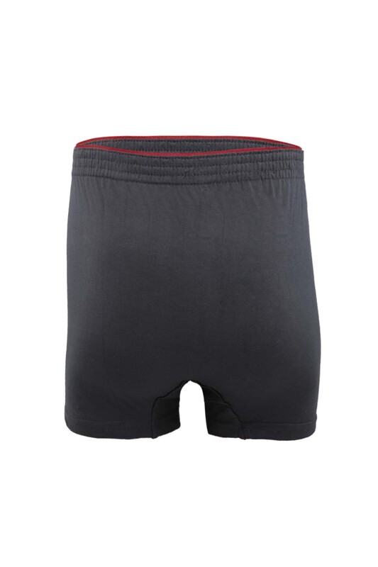 Tutku Cotton Plain Boxer 117 3 Pack | Smoky - Thumbnail
