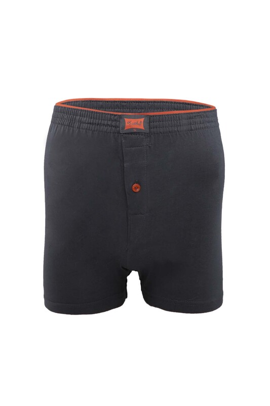 Tutku Cotton Plain Boxer 117 3 Pack | Smoky - Thumbnail