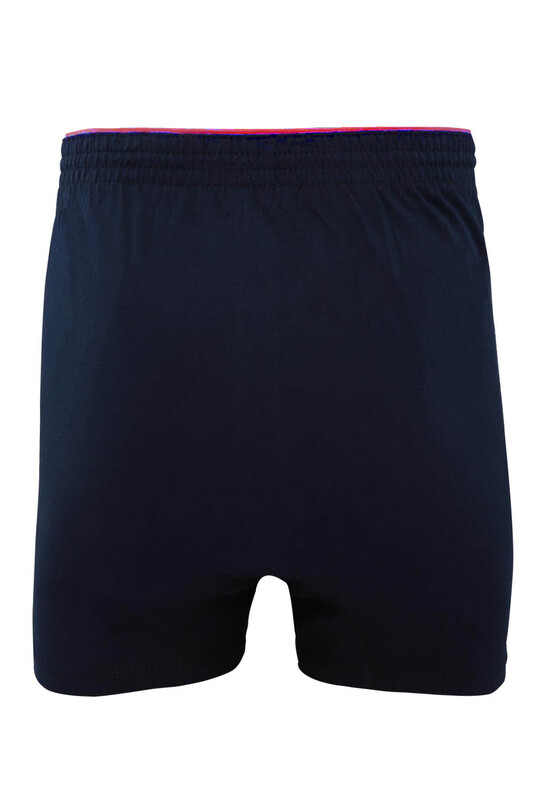 Tutku Cotton Plain Boxer 117 6 Pack | Ultramarine - Thumbnail