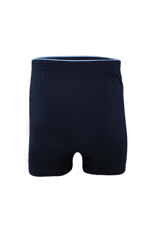 Tutku Cotton Plain Boxer 117 | Ultramarine - Thumbnail