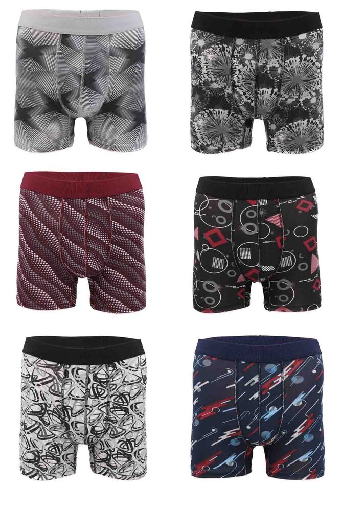 Tutku Empirme Patterned Man Boxer | Standart
